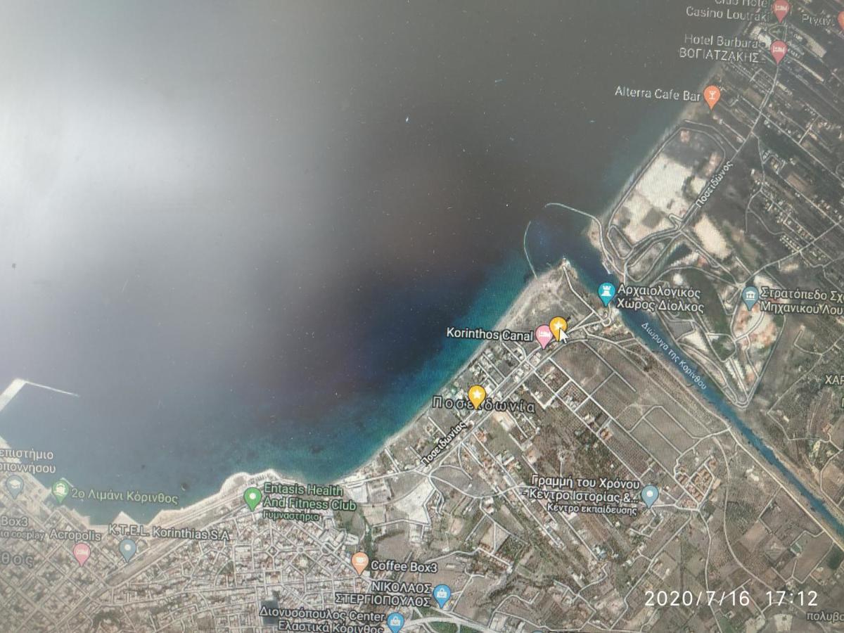 Studio Poseidonia Apartment 75Sqm Corinth Canal Bagian luar foto