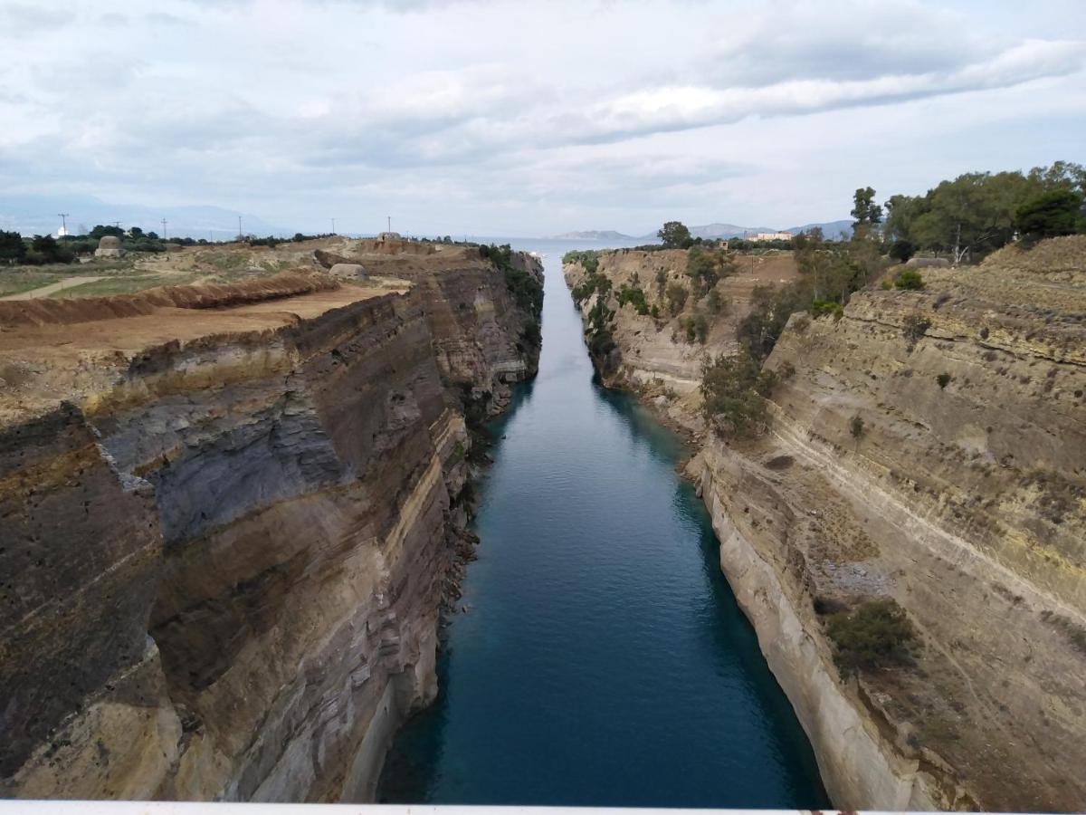 Studio Poseidonia Apartment 75Sqm Corinth Canal Bagian luar foto